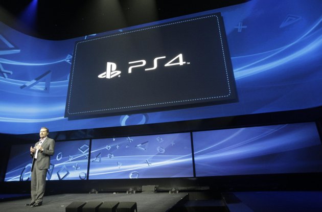 FILE - In a Feb. 20, 2013, file photo, Andrew House speaks at an event to announce the Sony Playstation 4 in New York. Sony Corp. plans to go into deeper detail at Electronic Entertainment Expo in June in Los Angeles about the system. (AP Photo/Frank Franklin II, file)