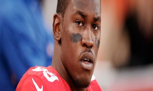 SAN FRANCISCO, CA - NOVEMBER 10:  Aldon Smith #99 of the San Francisco 49ers looks on from the sidelines against the Carolina Panthers at Candlestick Park on November 10, 2013 in San Francisco, California.  (Photo by Thearon W. Henderson/Getty Images) *** Local Caption *** Aldon Smith