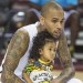 Breezy Brings the Baby to the BB Game